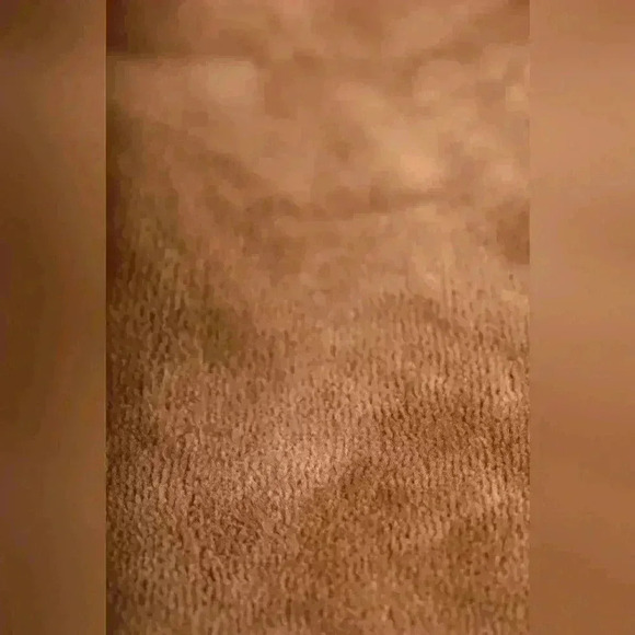 SONIA RYKIEL PARIS Tan Brown Cotton Terrycloth  Cardigan Sweater Medium France - Picture 8 of 13